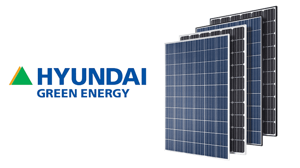 Hyundai solar panel