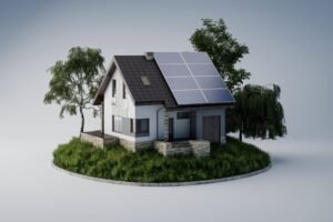 Solar,Panels,,Green,Energy,For,Home